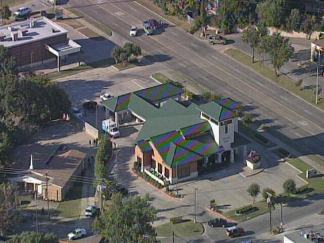 Photos: Bank Robbery Escalates into Hostage Situation