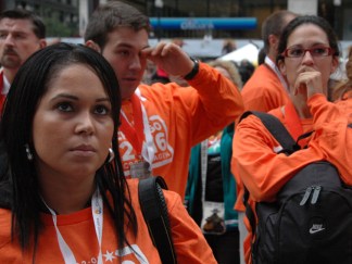 Shock and Blah on Daley Plaza