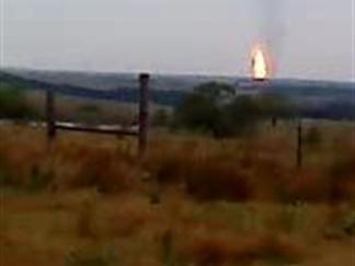 Raw Video: Explosion in Johnson County