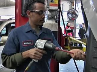 Man Saves Woman From Burning Car