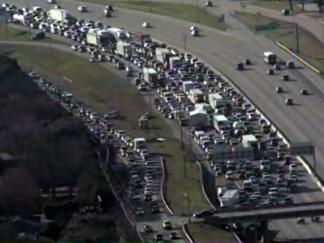 Acid Spill Shuts Down LBJ Freeway for Hours