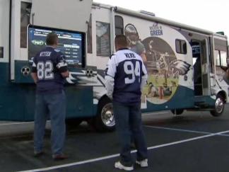 Cowboys Fans From Near, Far Ready for Playoff