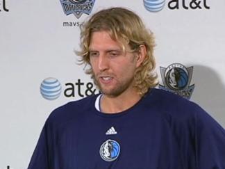 Dirk Says Playoffs, Basketball Helped Him Cope