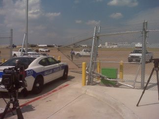 Images: DPD Chases Truck Through Dallas