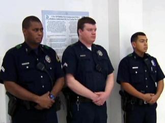 Officers Honored for Saving Family From Burning Home