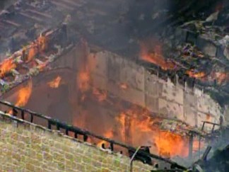 Heath Mansion Destroyed in Massive Fire