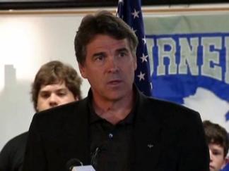 Perry Calls Hutchison's Decision to Resign "Irresponsible"