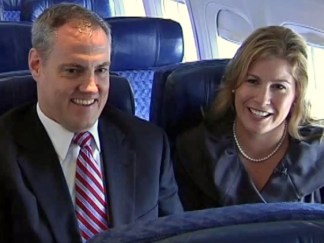 Love Is in the Air -- in Seats 21A & 21B