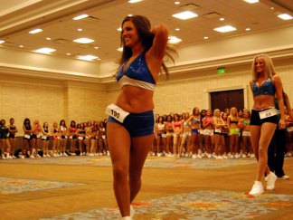 2007 Dallas Mavericks Dancers Tryouts