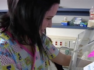 Nurse Has Special Connection to Tiny Patients