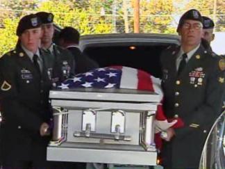 Terrell Welcomes Slain Soldier Home