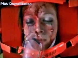 Graphic PSA Warns of Texting, Driving