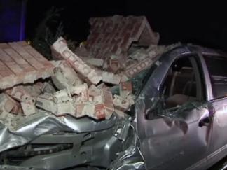 Police Say Driver Blacked Out, Drove Through Home