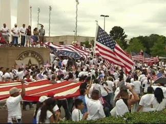 Thousands Rally in Dallas for Immigration Reform