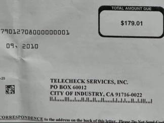 Woman: I Didn't Fall for Check Scam