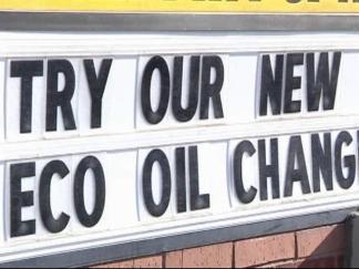 Environmentally Friendly Oil Change