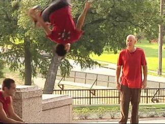Dallas Park Turns Into Obstacle Course