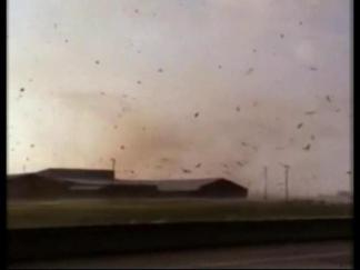 Navarro Storm Spotter Captures Tornado on Camera