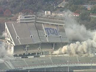 Amon Carter Implosion: Aerial View