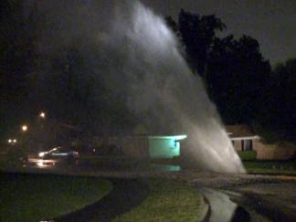 Trouble Flows When Water Mains Break