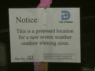 Dallas Residents, Councilman Mute Siren Plan