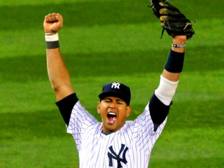Dramatic Photos: Yanks Celebrate World Series Return