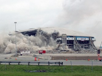 Texas Stadium Implosion Part of Seismic Study