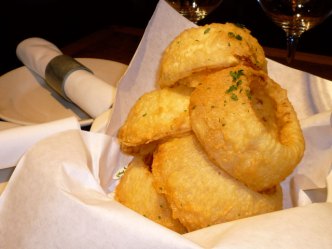 Gourmet Yourself: Hibiscus' Tempura Onion Rings