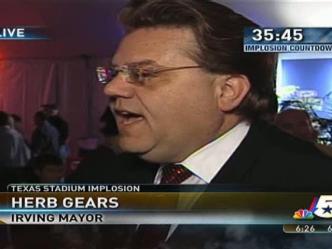 Irving Mayor Herb Gears on Implosion