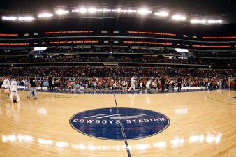 Cowboys Stadium Gets NBA Makeover