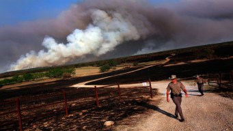 Weather Offers Firefighters Some Relief