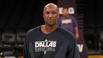 Heated Halftime Exchange Ended Odom