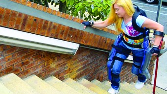 Paraplegics Walk With Exoskeleton Technology