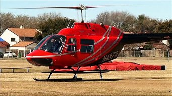 Bell Helicopter Touches Down for High School Lesson