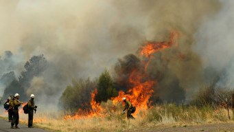 15 Mobile Homes Destroyed in Leander Brush Fire