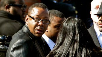 Bobby Brown Leaves Whitney's Funeral Early