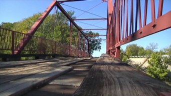 Haunted Bridge Attracts Halloween Visitors 