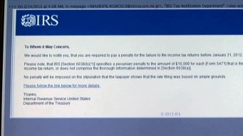 IRS E-mails May Be Phishing Schemes