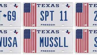 Proud to be an American License Plates