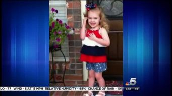 Child Recites the Pledge of Allegiance