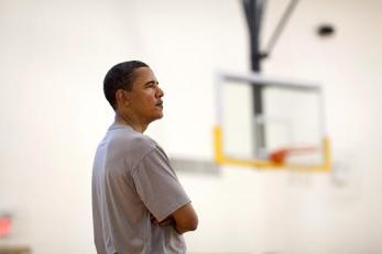 Lakers Visit Obama at the White House