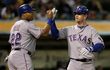 Blalock Leads Rangers to Win