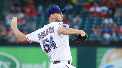 Rangers Victory Is Harrison's 16th Win