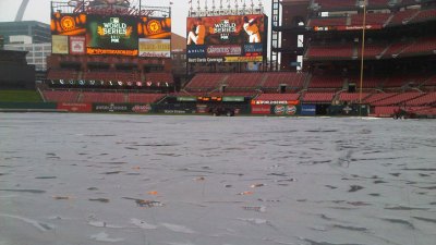 Rain Delay: Game 6 of World Series Postponed