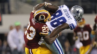 DeAngelo Hall Isn't A Happy Camper