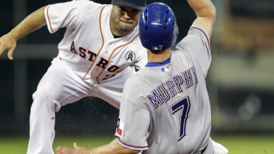 Rangers Trounced in Opener Vs. Astros
