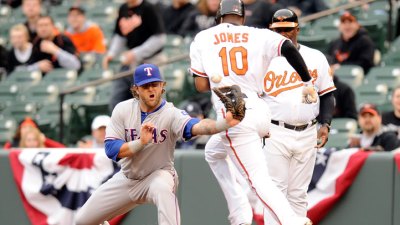 Orioles End Rangers Unbeaten Run