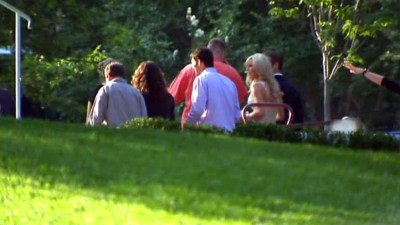 Romo, Crawford Check Out Wedding Site