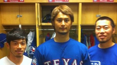 Darvish Arrives at Spring Training