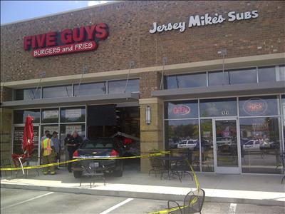 Five Guys Wreck